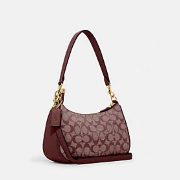 Coach Handbags - Coach Teri Shoulder Bag in Wine OFFERS WELCOME